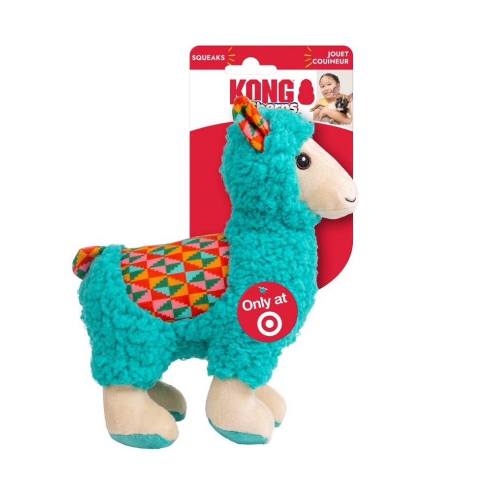 KONG Sherps Llama Dog Animal Toy